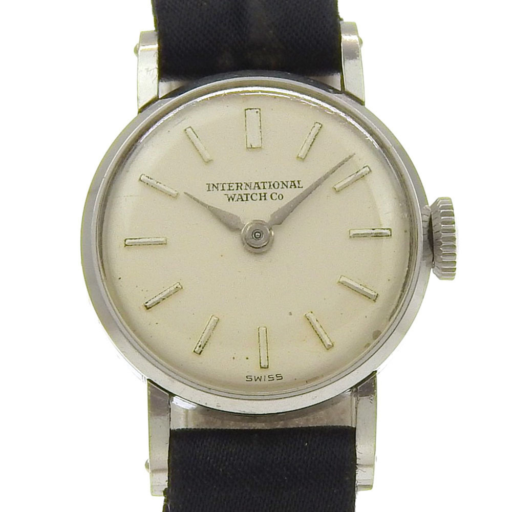 International Watch Company (IWC) women's watch, stainless steel, hand-wound,...